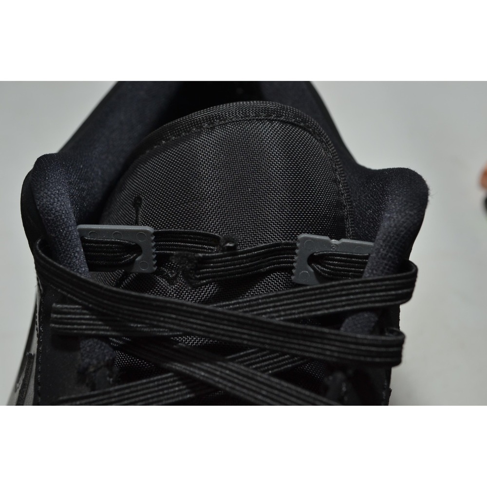 Air Jordan 1 Low Shoes Mens Size 10 Black Triple Black 553558-025 Nike Sneakers - Picture 10 of 16
